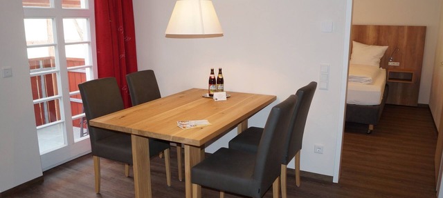 Licht-durchflutete Ferienwohnung (45qm) mit Balkon und separater Küche