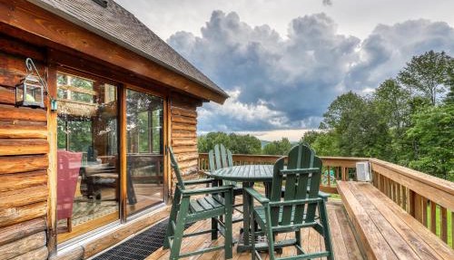 Log Cabin with a View
