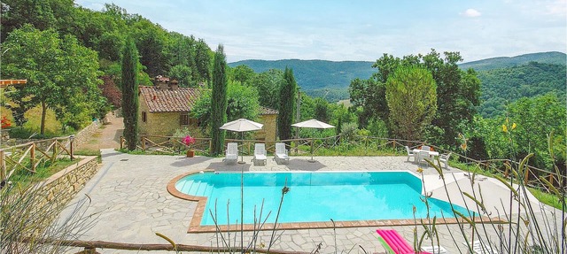 Look forward to a fantastic view of the countryside on vacation in this appealing vacation home with