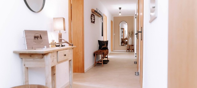 Luxurious vacation apartment on approx. 90 m2 with space for 1-6 people and garden