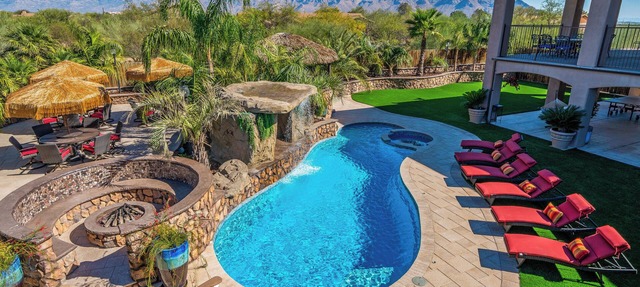 Luxurious Villa Paradiso, Luxurious Villa-6,600 SF, 3.3 Acres, Theater-2 Primary Suites