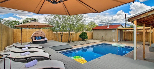 Luxury Albuquerque Home w/Pool, Deck, + Hot Tub!