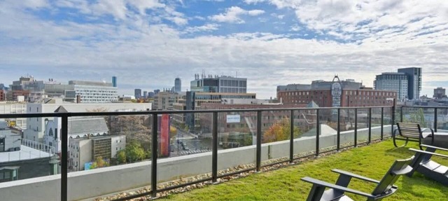 Luxury Studio with King bed Gym near MIT Harvard in Central Square!