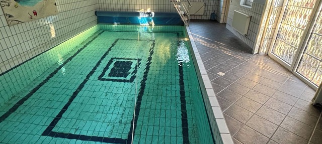 Luxury thatched house with 35m2 indoor pool, whirlpool, sauna near Hamburg