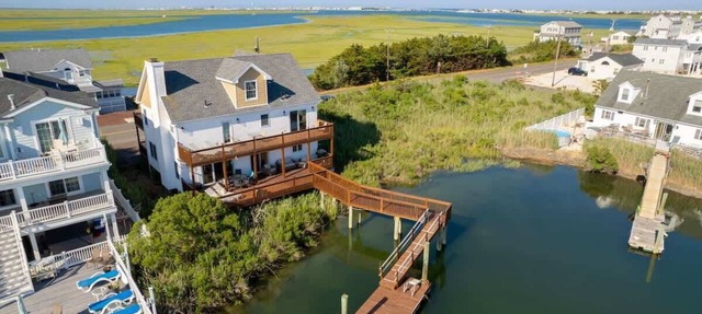 Luxury Waterfront Manor with Private Dock & Decks