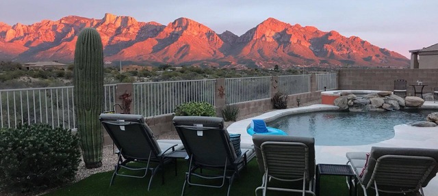 Majestic Panoramic Catalina Mt view, solar panels. see HA393567, 21095476,