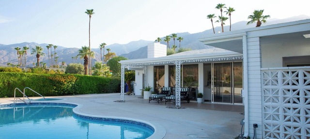 Meticulously styled Palm Springs midcentury gem nestled in Indian Canyons.