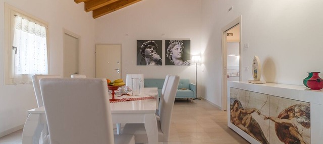 Michelangelo is a spacious and bright apartment