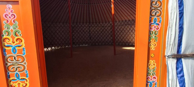 Micro adventure yurt