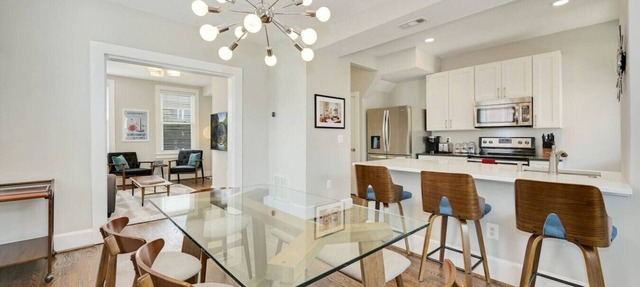 Mid-Century Townhome Steps from Restaurants