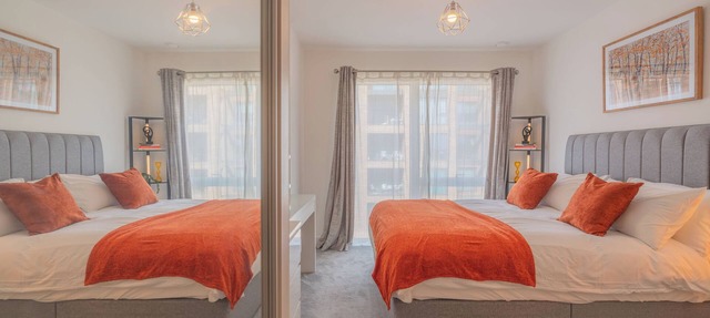 Modern 2 bed, 2 bath flat Colindale, London-direct M1 access