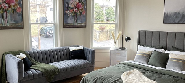 Modern and Spacious Lowell Home w/Private Parking