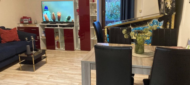 Modern apartment in Haundorf with terrace and balcony at ground level. Dogs welcome