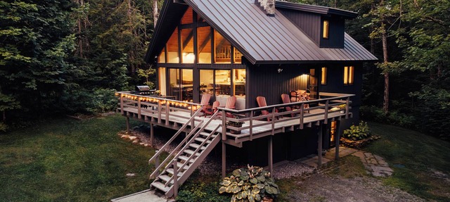 Modern cabin oasis close to Stratton, Okemo, Bromley and Magic