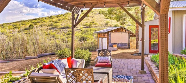 Modern Clarkdale Tiny Home on Mingus Mountain