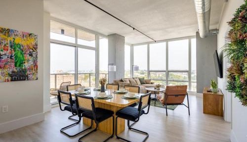 Modern Loft 15 Min from NYC with City View & Pool