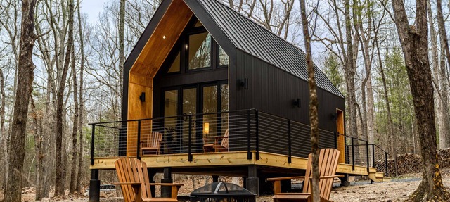 Modern Luxurious Cabin, Catskills - The Tiny Nook