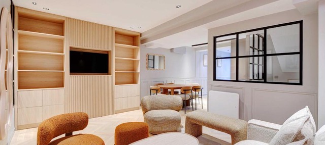 Modern souplex a c 2BR 6P– Near the Louvre Museum
