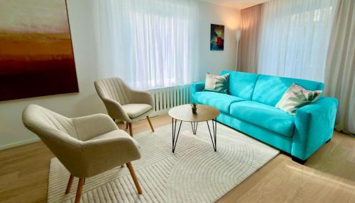Moderne Wohnung mit Bodenseeblick