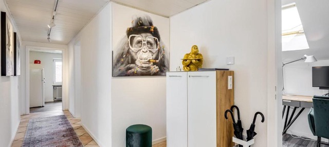 Monkey Flat 2 Zimmer Wohnung in Vohburg mit Büro