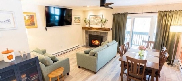 Mountain Basecamp Near Killington | Fireplace + Pool Access
