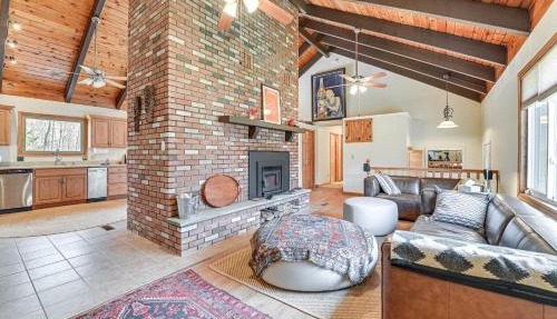 Mtn-View Home w/Deck on 4 Acres in Windham