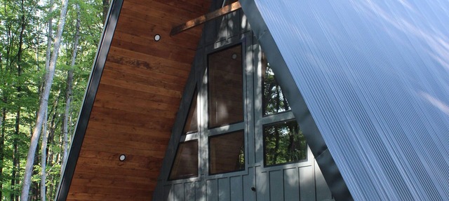 New Custom A-Frame in Swinging Bridge Lake Community
