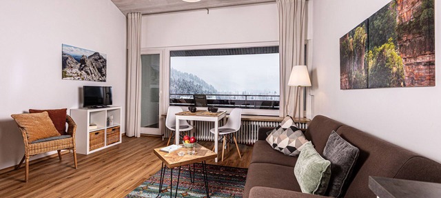 New studio Berglaune with fantastic mountain views