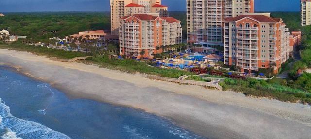 Ocean Side View ! 2 Bedroom Marriott's OceanWatch Villas at Grande Dunes Resort
