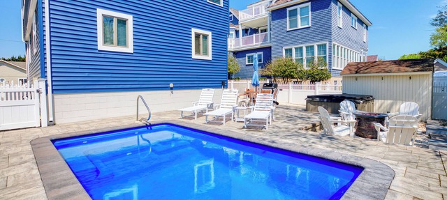 Oceanfront Oasis! Steps to the Beach! Hot Tub, Pool & Game Room!