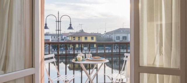 Palazzo Spada - Seagul apartment with balcony and view Po river
