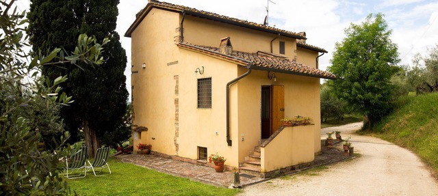 PANORAMA ON CHIANTI BEAUTIFUL HOUSE FOR FAMILIES with garden and POOL wi fi free