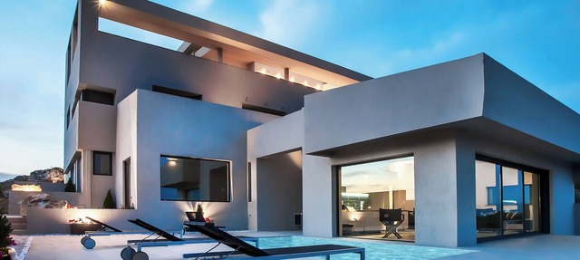 Panoramic sea view luxury villa near Athens - perfect for groups and families