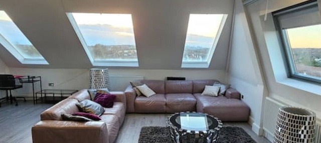 Panoramic View flat in central location