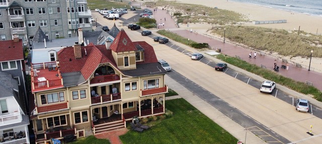 Panoramic View Ocean Front Victorian House