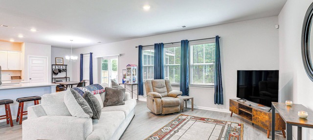 Patio & Backyard: Spacious Home in Moncks Corner