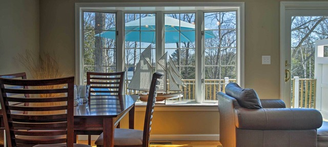 Peaceful Waterfront Apt w/Deck, 22 Mi to Portland