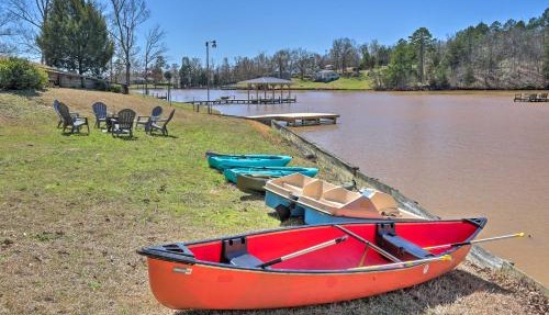 Pet-Friendly Lakefront Retreat with Deck and Dock