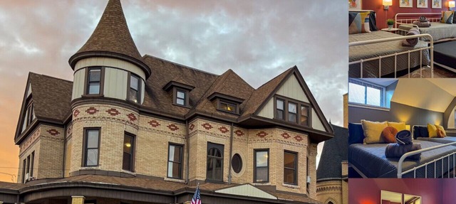 Pittsburg Mansion! 12 Bedrooms with 24 Beds plus WiFi