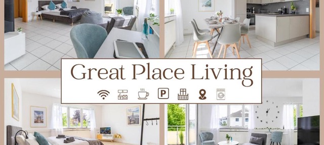 Premium Apt Stuttgart Airport-Messe & Parkplatz mit Balkon