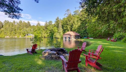 Private Beach & Boathouse! Ticonderoga Group Villa