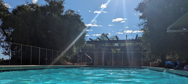 Private home on 2 acres - Pool & Hot Tub with large terrace and lots of parking