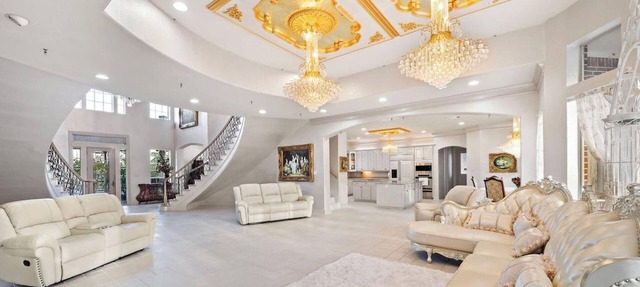 Private Mansion Retreat Basketball Court and More