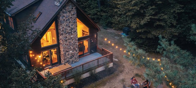 Private Modern Riverfront Ski Chalet - Near Gore Mountain and Lake George