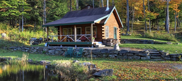 Private secluded trout cabin- sleeps 2