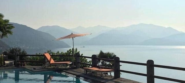 Private Villa with Spectacular Lake Views & Pool, 15 Min Walk down to the Lake