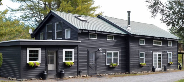 Private well appointed lodge on 40 acres in charming West Halifax, VT