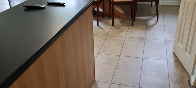 Reasonably large room with luxurious bathroom and a fitted kitchen
