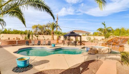 Resort-Style Backyard & Pool: Luxe Tucson Home