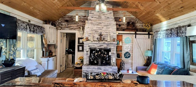 Riverfront Cabin Getaway at The Brackish - Pet Friendly!
